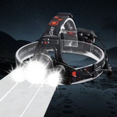 업투유 3000루멘 초강력 LED 헤드랜턴 충전식 낚시 등산 해루질 랜턴, 헤드랜턴 + 충전지 세트, 1세트, 헤드랜턴+충전지 헤드랜턴 + 충전지 세트, 1개