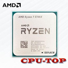 AMD 라이젠 7 5700X R7 3.4 GHz 8 코어 16 스빨간색 CPU 프로세서 7나노미터 L3 = 32M 100 000000926 소 - 라이젠5700x