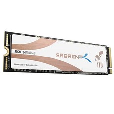 Sabrent 1TB Rocket Q4 NVMe PCIe 4.0 M.2 2280 내장 SSD 최대 성능 솔리드 스테이트 드라이브 R/W 4700/1800 MB/s (SB-RKTQ4, gold