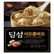 동원 딤섬 샤오롱바오 1020g 4봉 딤섬 만두 신선포장, 1.02kg, 4개