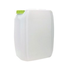G47209 녹색안전 폐액통(202x300x380mm)-PE 사각통 말통 폐액처리 20리터 고밀도폴리에틸렌 소재, 산, 1개