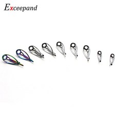 회전주조 낚싯대 건물 보수 레이보우 아이라인 링을 위한 Tangle Top Tip Guide의 Excep 및 Sliver Free, 06 Sliver 6x2.6