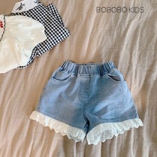 여아데님팬츠레이스