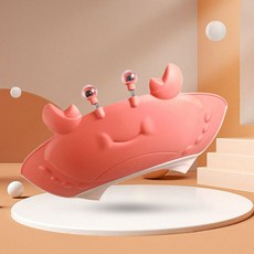따블리에 쁘띠크랩 아기샴푸캡 유아헤어캡 아기샤워캡 길이조절용 샴푸모자, 핑크, 1개