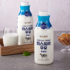 [메가마트]파스퇴르 저온살균 후레쉬 우유 900ml, 3개