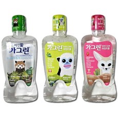 동아 어린이 가그린/사과 청포도 딸기 구강청결제, 1개, 380ml