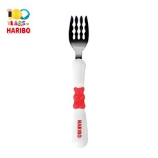 하리보 골드베렌 유아용 포크 1P, 레드