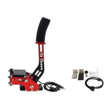 레이싱게임핸드브레이크 Logitech G29/G27/G25 PC 홀 센서 용 Rally 브레이크 시스템 T300 T500 레이싱 게임용 USB SIM HB-1009, 9) R and Accessory