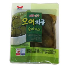 일가집 오이피클슬라이스350g 1개, 단품