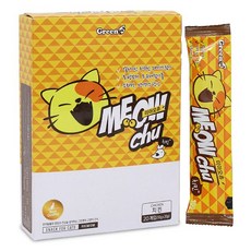 미아오츄 10g x 20개 고양이간식 타우린 엘라이신함유, 치킨
