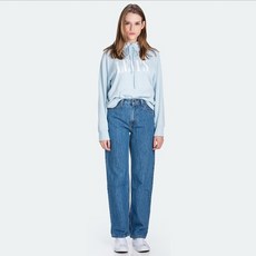 리바이스 여성 립케이지 하이웨스트 청바지 72693-0011