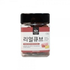 A-JS김 강아지간식 Z오G리F PA6D6D 강아지 간식 우린한우와 치즈 180g 말랑 큐브, 도매허브 1