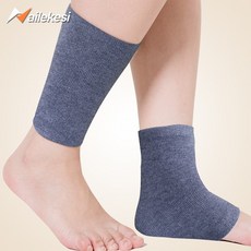발목보호대 손목보호대 발목 파우치 보온 관절 여성간호사 덧신 방한 다침, C04-발목보호 다크그레이(캐시미어 타입)