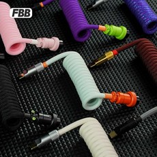 (샵타스틱) FBB 마이너 40 키보드 특수 플러그 라인 유형-c, 1개, 화이트 1.1m C타입