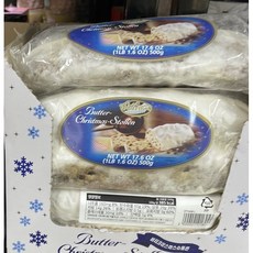 Stollen 크리스마스 버터 슈톨렌 500g 독일 / 크리스마스 빵 케익 / 슈톨른, 1개