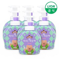 아이깨끗해X어프어프 대용량 핸드워시 490ml 용기 7개 숲속향기