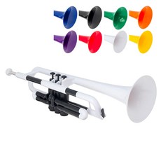 pTRUMPET (피트 럼펫) 플라스틱 트럼펫 색상 : 레드 (흰색), 1개