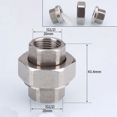 1/2 "3/4" BSP 암수 스레드 티 타입 감소 스틸 팔꿈치 버트 조인트 어댑터 커플러 배관 피팅, 1개