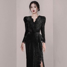 웨딩블랙드레스