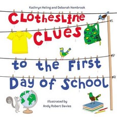 Clothesline Clues to the First Day of School Hardcover, Charlesbridge Publishing, English, 9781580898249