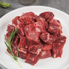 HACCP 제주 한돈 안심 큐브 스테이크 헬스 다이어트 소고기 고기 500g 100g씩포장
