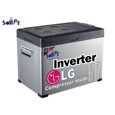 몬스터 차량용 인버터 냉장고 알파고 LG콤프레셔 40L 실버