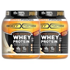 Body Fortress Super Advanced Whey Protein Powder Vanilla Immune Support (1) Vitamins C & D Plus Z
