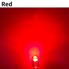식빵등 엠비언트 자동차 전구 T10 Led 자동차 램프 COB 유리 500 K 흰색 번호판 독서용 돔 조명 24V, 04 Red