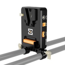 (신정종합상사) ZGCINE VP2 V 마운트 플레이트 다기능 PD 14.8V 조절 가능한 암 포함 15mm 로드 클램프, 01 VP2 Kit 1, 1개