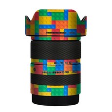 호환 E/ X 마운트 렌즈용 스킨 랩 커버 시그마 1850 F2.8 DC 데칼 보호대 코트 스티커 필름, 18 Blocks, 01 for Fuji X Mount
