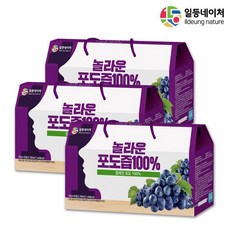 일등자연 놀라운 포도즙 3박스 90포, 상세설명 참조, 없음