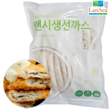 랜시푸드 생선까스 1200g 생선튀김에어프라이어 청대구살 피쉬앤칩스커틀렛, 단일상품