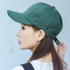 모자 자녀 여름날개캡 ins 패션햇 썬캡 카키 소프트캡 여름모자