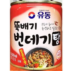 유동 캠핑 1인음식 초간단 가게용 즉석 간편 요리 국 찌개 번데기탕 280g 1개