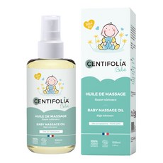 [본사배송] 센티폴리아 베이비 마사지 오일 100ml (코스모스 에코서트 인증-연약한 피부 보호 유기농 베이비마사지 오일), 1개, 0.1l