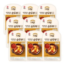 다담 순두부찌개 양념 140g, 9개