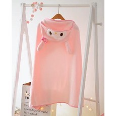 [SSD] 마이멜로디 헬로키티 후드담요 모자 무릎담요 3컬러, 03