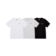  MARITHE FRANCOIS GIRBAUD 마리떼 프랑소와 저버 3PACK SMALL REGULAR LOGO 로고 TEE 242276 