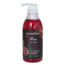 도매팡팡 더허브스토리 바디워시 500ml 로즈 011873, 1