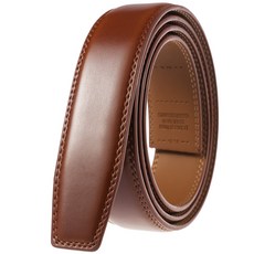 원피스벨트 버클 남자없이 3.5CM 와이드 가죽 벨트 스트랩 남성 빈티지 소