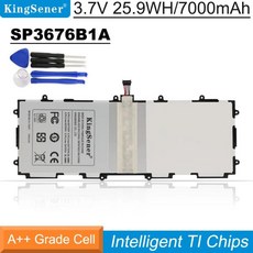  KingSener 태블릿 배터리 삼성 갤럭시 노트 10.1 탭 2 P5100 P5110 P7500 P7510 N8000 N8010 N8013, 한개옵션0 
