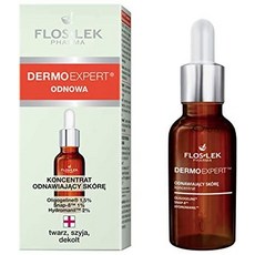 FLOSLEK 오일세럼 히알루론산 항산화 재생 미백 비타민세럼 FLOSLEK 페이스 스킨 리뉴 잉 세럼 30ml 강화 보습 모든 피부 타입 30 세 이상의 사람들에게 적합 피부과 테스트 EU에서 제조-40922, 단일옵션, 04.04. 페이스 리뉴 잉 세럼