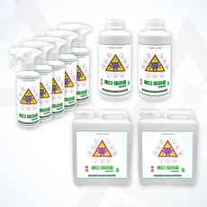 메디미라클 살균소독제 500ml x 5개 1L x 2개 4L x 2개 세트 HOCL 탈취 소독수 무알콜 고급분무기 말통, 메디미라클 500ml 5개 + 1L 2개 + 4L 2개