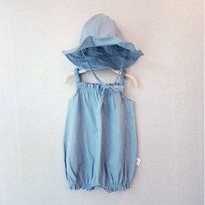 유아데님슈트