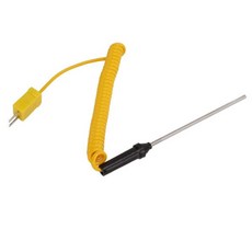K Type Thermocouple K Type Plug Thermal Probe Surface Thermocouple Sensor Temperature Measuremen, Temperature Probe Thermocouple, 1개