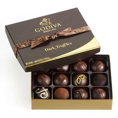 Godiva 고디바 각종 다크 초콜릿 트러플 12피스 227g Dark Chocolate