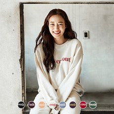 [지오다노] 329930 여 브러쉬드 스웨트 풀오버 아트워크