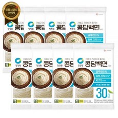 청정원 만든 콩담백면 면사리 두부면150g 8개 대용량 [원산지:상세설명에 표시]