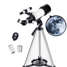 Modlauna 초보자급 천문망원경 고배수 망원경 고성능 망원경 별자리 월구 및 항성 망원경 400700, 40070