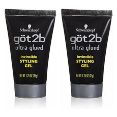 Got 2b 갓투비 울트라 글루드 인빈시블 스타일링 헤어젤 35g 2팩